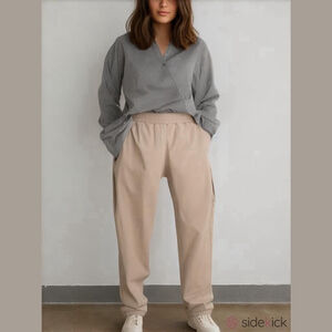 Vince Joggers Neutral Tan Small Pockets Casual